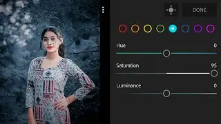 Soft Blue And Grey Tone Lightroom Photo Editing | Lightroom Best Colour Grading Photo Editing