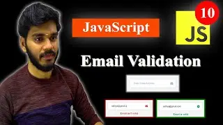 Email Validation Using HTML, CSS & JavaScript | தமிழில்.