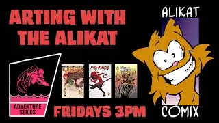 Arting with the Alikat: Draw'N and Talk'N