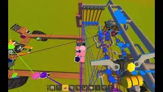 Fast piston powered car with suspension ScrapMechanic