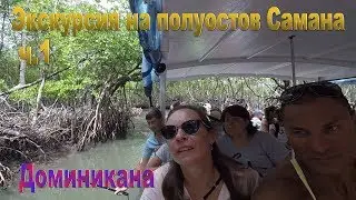 Экскурсия на полуостров Самана ч 1 Доминикана