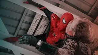 peter parker & quentin beck; [is it attached or is it a trick?}
