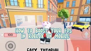 HOW TO BOOST FPS ON MOBILE (ROBLOX ARSENAL)