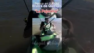 Pesca en Kayak, pajarera de quilmes #fishing