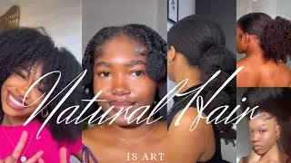 Unbelievable ways of styling your natural hair😍😍| New Year New Hair