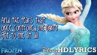 Frozen   Let It Go with lyrics