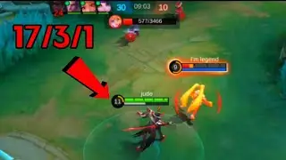 MADE A MANIAC ON ARGUS IN MOBILE LEGENDS