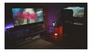 【デスク周り紹介】一人暮らし男子のハイテク・デスクツアー！ウルトラワイドに自作PC！？