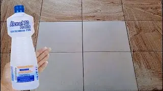 QUALQUER PISO VELHO FICA NOVO SE USAR ISSO... ESSA NEM MINHA AVÓ SABIA