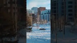 Солнечный ☀️ зимой 🛷