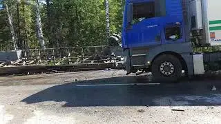 26.05.2018. ДТП, 100й км Ленинградского шоссе.