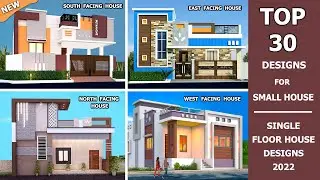 30 Latest Single Floor Home Front Elevation Designs 2022 | Low Cost House Designs