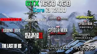 GeForce GTX 1650 4GB | Optimized Settings + FSR | Test In 12 Games at 1080p | 2023