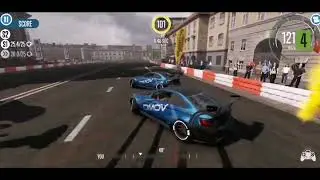 I train to ride a pursuer in tandem drift Carx Racing 2