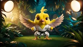Karate Bird Vs Big Bully Birds: Learning |Educational | Jungle Story | Short Bedtime Story for kids