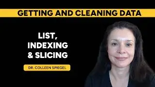 Python List Indexing and Slicing Explained — The Key to Unlocking Your Data. - Dr. Colleen Spiegel