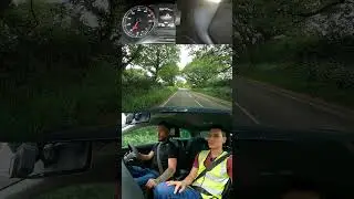 Emergency stop during a mock driving test. #mocktest
