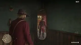 Arthur Morgan talks to his reflection #rdr2