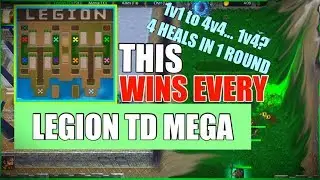 THIS Wins Every Legion TD Mega (Warcraft 3 Battle.Net Custom Map)