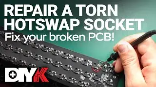 How to Repair a PCB with a Torn-Off Hotswap Socket
