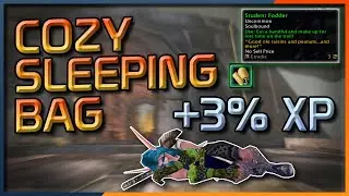 Cozy Sleeping Bag: Permanent XP Bonus in Season of Discovery!