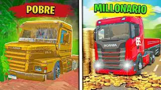 De camionero humilde a millonario en el simulador brasileño