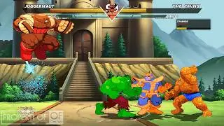 Juggernaut & Hulk vs Thanos & The Thing - Who Will Dominate This Epic Game ❗🔥