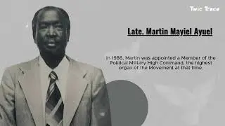 Cdr Martin Manyiel Ayuel Akech