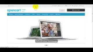 How to install Grand furniture responsive opencart theme