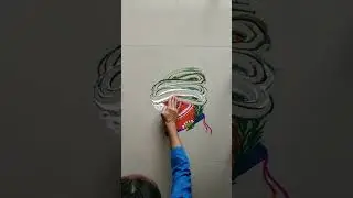 Janmashtami rangoli#ytshorts#reverse#rangoli