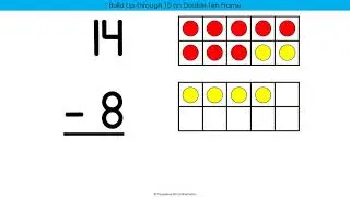 Subtraction Strategy 3 Build Up Thru 10  7,8,9