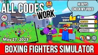 ALL CODES Boxing Fighters Simulator ROBLOX MAY 27, 2023