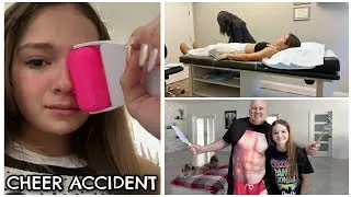 Cheer- accident 😢 / Doctor 👩‍⚕️  with Ali / Rafael's 49 birthday 🎂  | VLOG