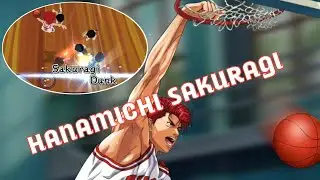 HANAMICHI SAKURAGI NAG DUNK || SLAMDUNK