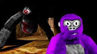 This Gorilla Tag Horror Fangame made me RUN FOR MY LIFE