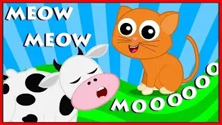 Wild Animals - Pre School - Learn English Words (Spelling) Video For Kids || Animal Stories