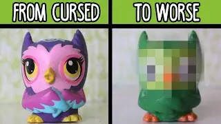 Turning my LPS into the Duolingo Owl.
