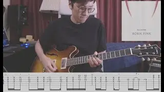 BLACKPINK - Hard to Love (Tab | Funk/ R&B | NEW guitar arrangement!!)