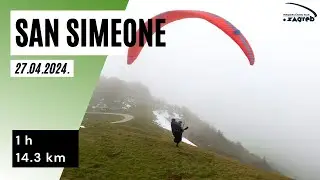 San Simeone - in and out of clouds