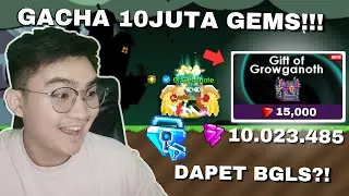 GACHA 10 MILLION GEMS!! GET BGLS ON HALLOWEEN?! | Growtopia Halloween 2024 Profit
