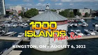 1000 Islands Poker Run 2022 - Kingston, ON - Drone Footage