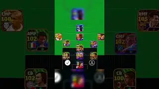 Best Formation for Possession & Quick Counter in eFootball 24 #efootball #shorts #viral