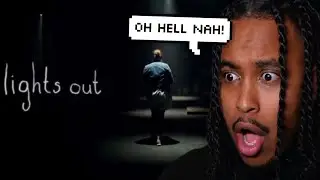 Watching Horror Short Film Lights Out In The Dark Was a Bad Idea...
