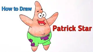 How to Draw Patrick | Spongebob SquarePants |  Drawing for Kids | Kids Drawing