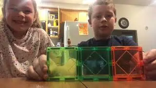 Gannon featuring Hannah making magnet toy worm named Buddy