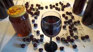 🍒Wino czereśniowe na miodzie🍯 - CZEREŚNIAK 🍒