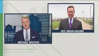 Town Hall: U.S. Rep. Brian Higgins discusses migrant crisis, border issues