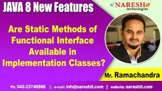 Are Static Methods of Functional Interface Available in Implementation Classes | Core Java Tutorials
