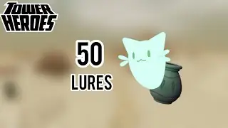 50 Lures vs Bosses | Tower Heroes Roblox