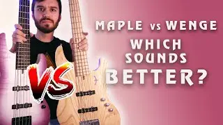 Which Bass Neck Sounds Better? Maple vs Wenge
